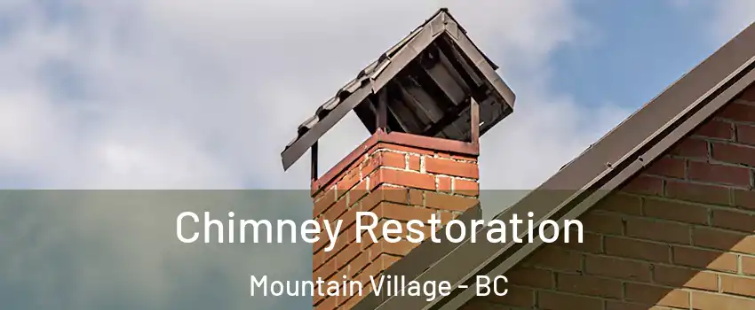 Chimney Restoration Mountain Village - BC
