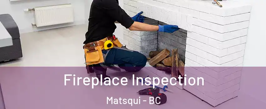 Fireplace Inspection Matsqui - BC