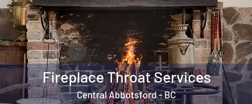 Fireplace Throat Services Central Abbotsford - BC