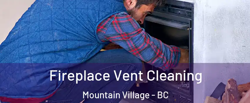Fireplace Vent Cleaning Mountain Village - BC