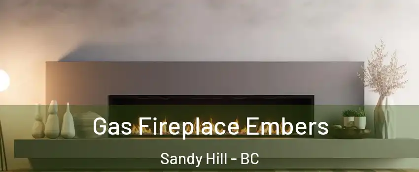 Gas Fireplace Embers Sandy Hill - BC