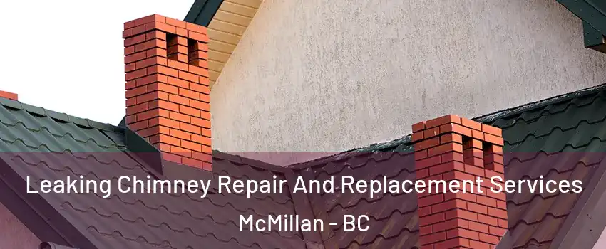 Leaking Chimney Repair And Replacement Services McMillan - BC